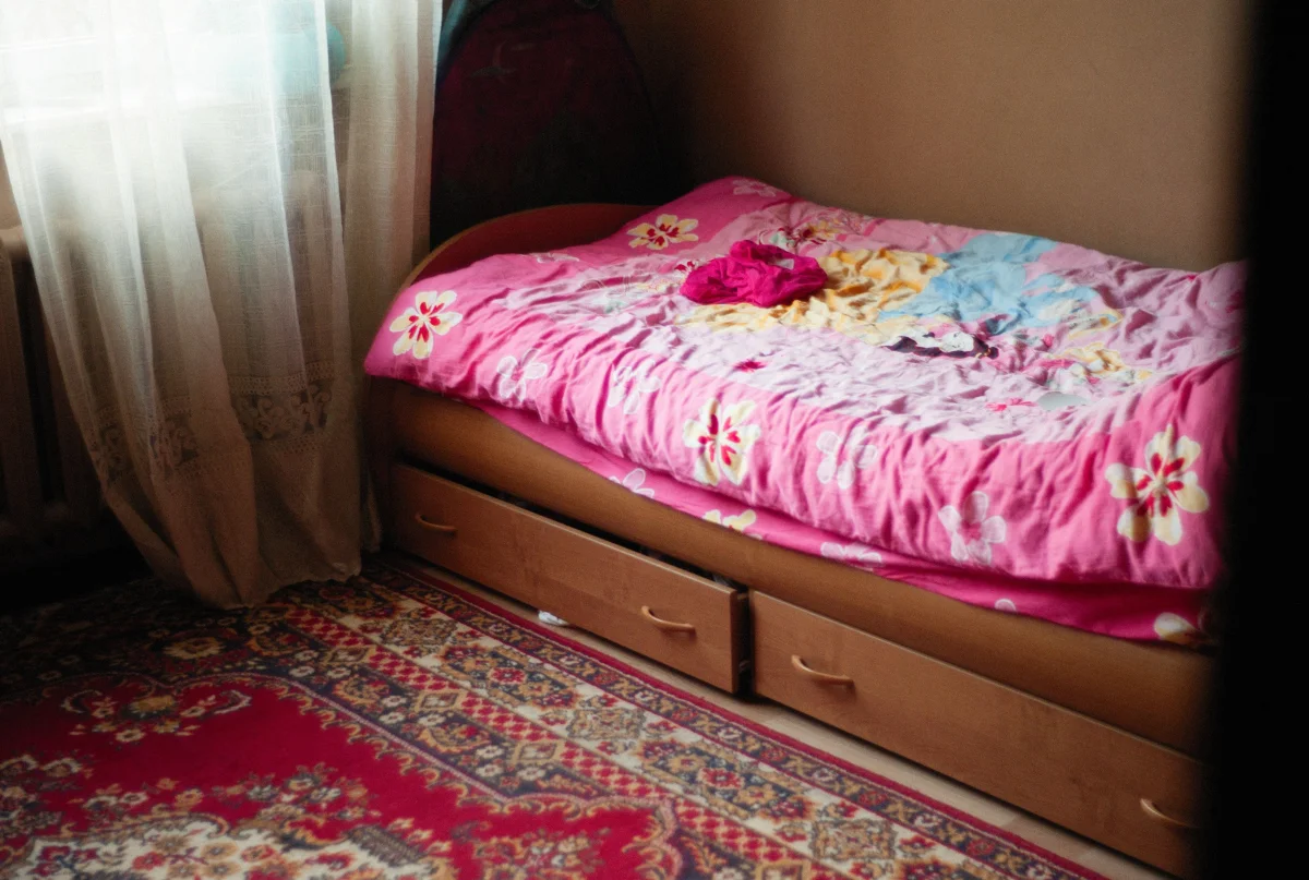 bed frame built drawers storage - Cozyner