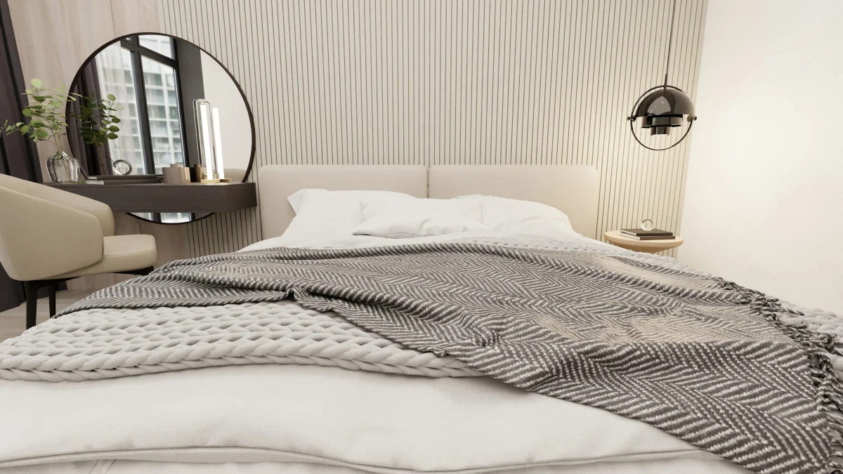 clear bedroom dresser surface minimal - Cozyner