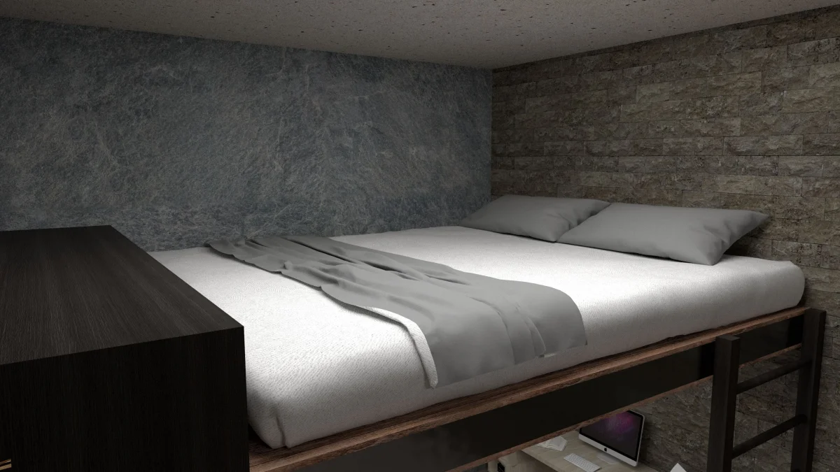 rolling cart under bed bedroom - Cozyner
