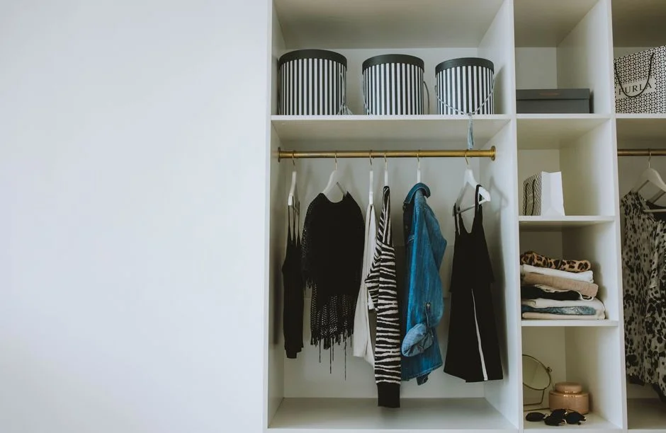 Storage bins linen closet neatly organized
